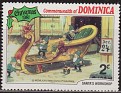 Dominica 1981 Walt Disney 2 ¢ Multicolor Scott 708. Dominica 1976 Scott 708. Uploaded by susofe